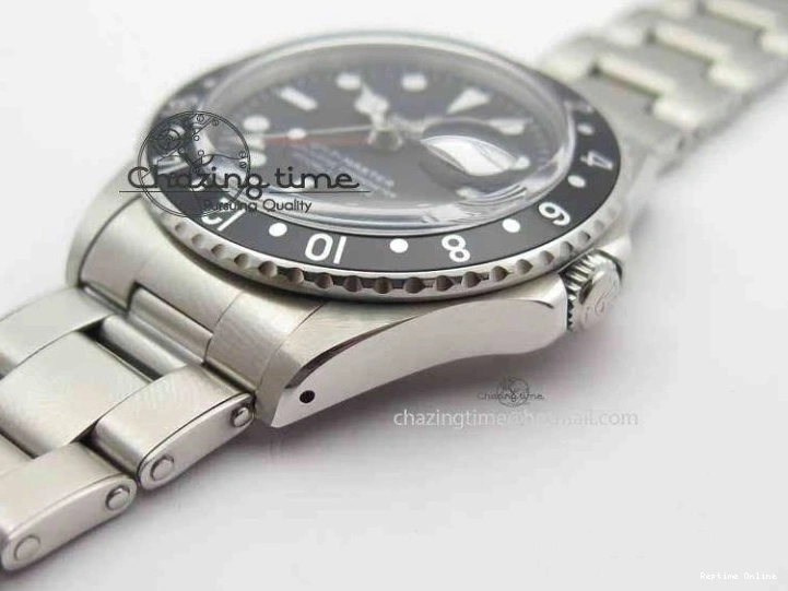 0519 RelaxedFit GMT-Master Vintage 1675 SS BP Best Edition Black Bezel White Markers A 3750